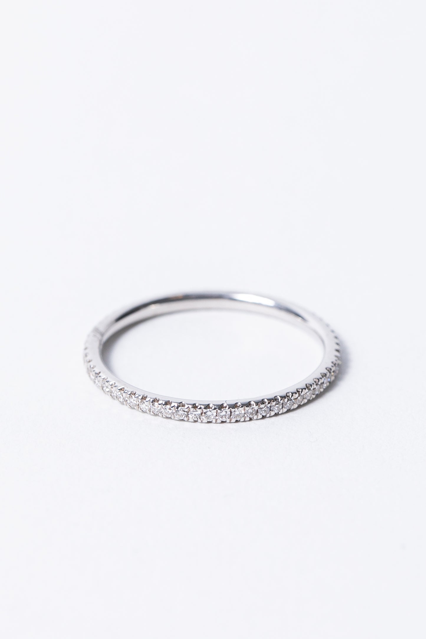 Quarter Carat Pave Diamond Eternity Band