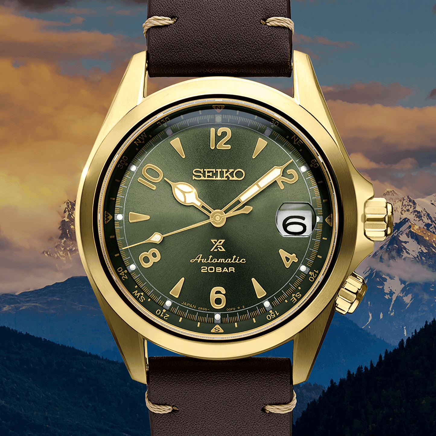 Seiko Prospex Alpinist Watch SPB210