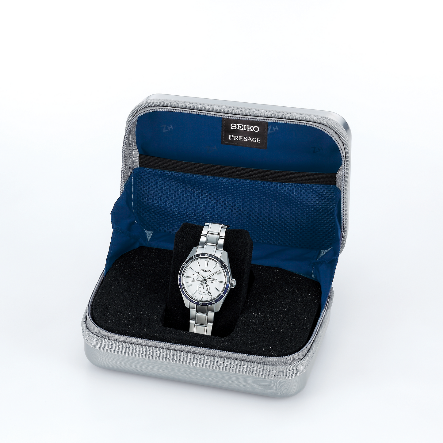 Seiko Presage Sharp-Edged Series Zero Halliburton Limited Edition Watch SPB269