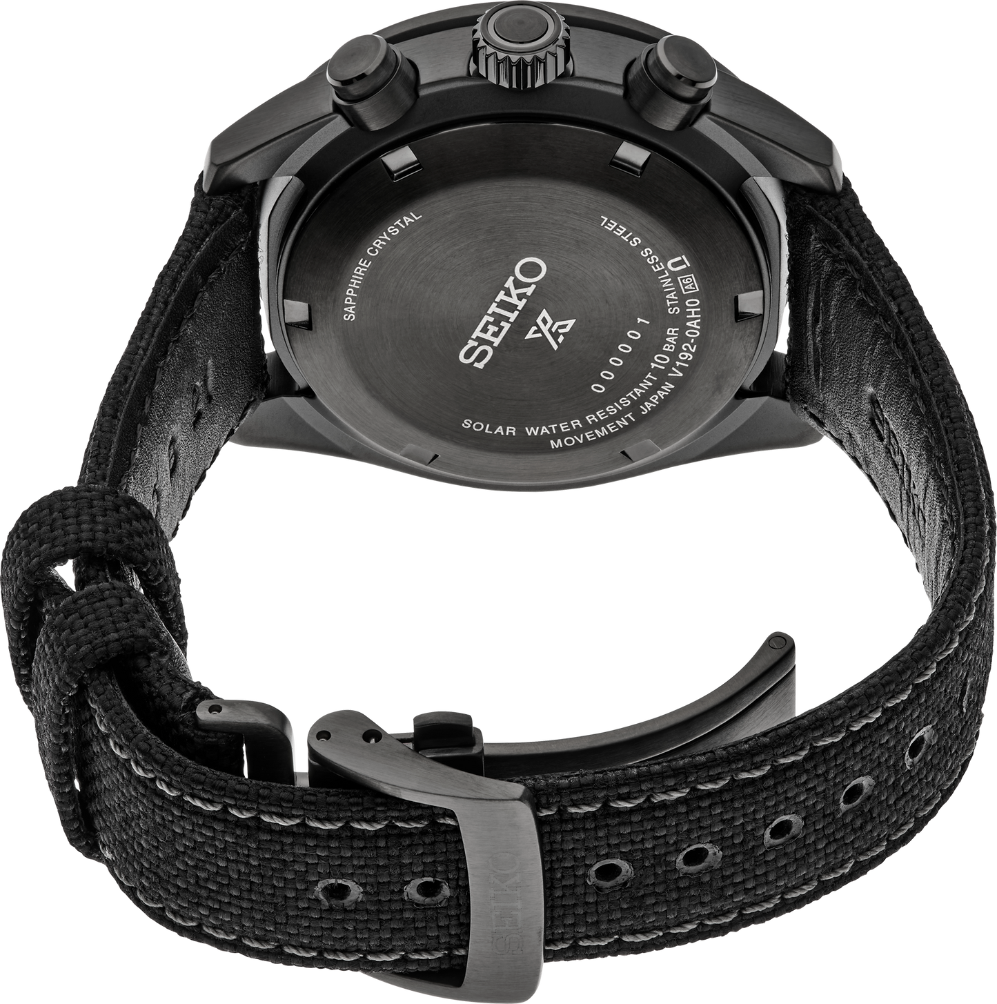 Prospex Black Series Speedtimer Solar Chorongraph SSC923