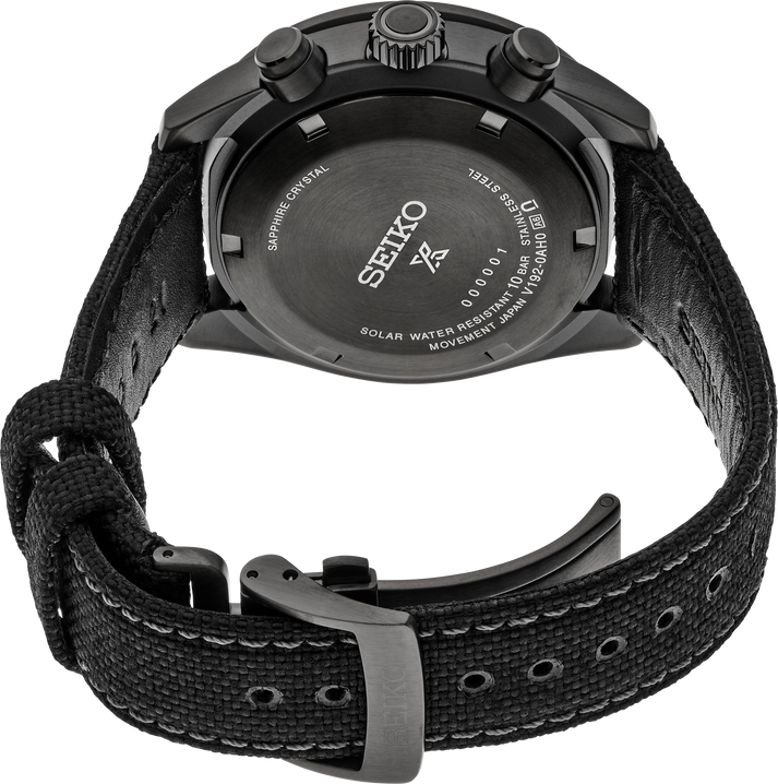 Prospex Black Series Speedtimer Solar Chorongraph SSC923