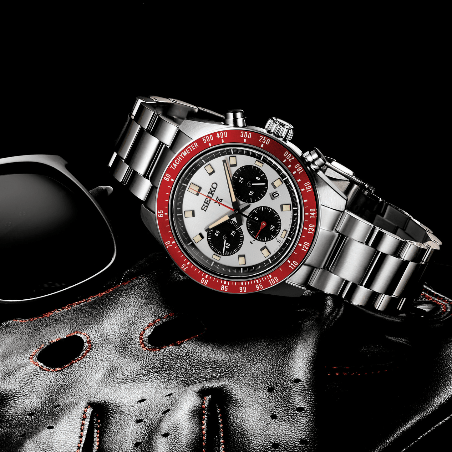 Seiko Speedtimer Solar Chronograph Watch SSC945