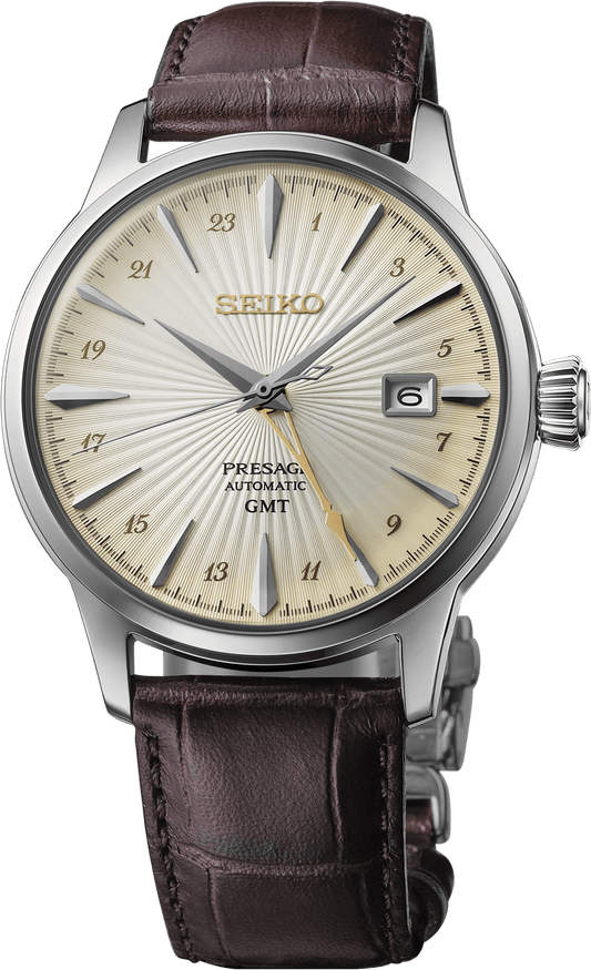 Seiko Presage Cocktail Time GMT Watch SSK041