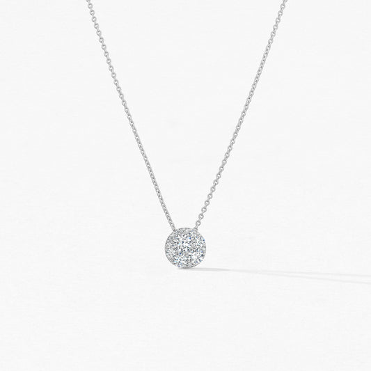 Tessa Diamond Circle Pendant