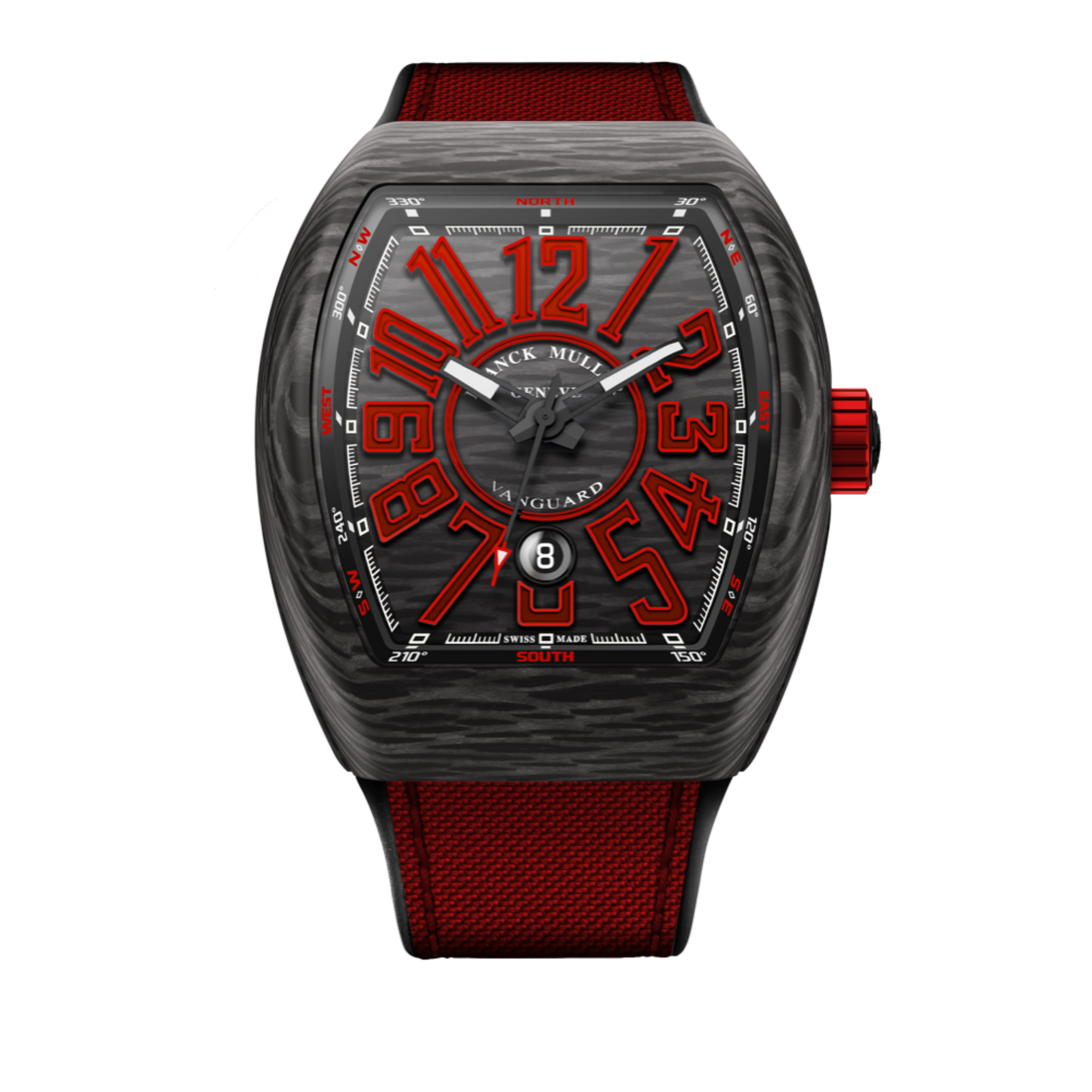 44 MM, Forged Carbon, Automatic (Self-winding) Watch V45SCCBNRCARBRGE