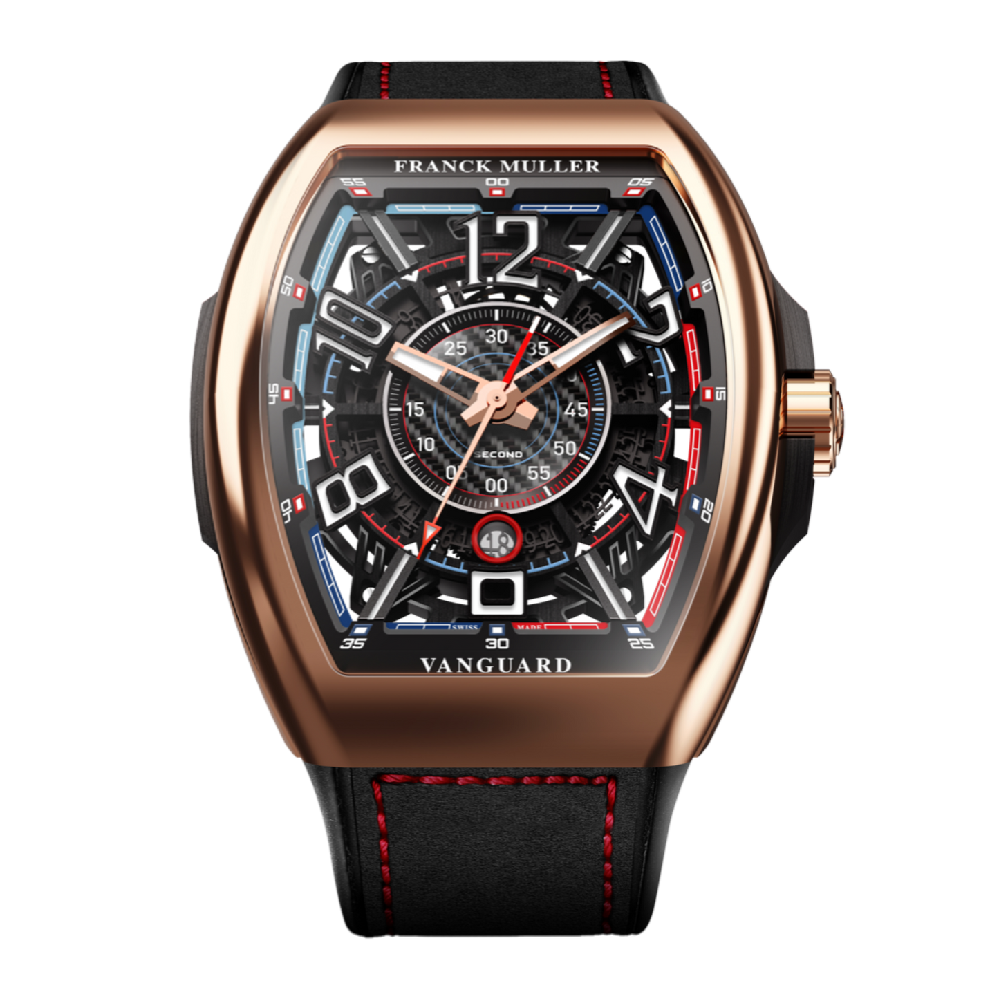 Presented in the full-size V45 case Watch V45SCSQTRCGBA5NNR