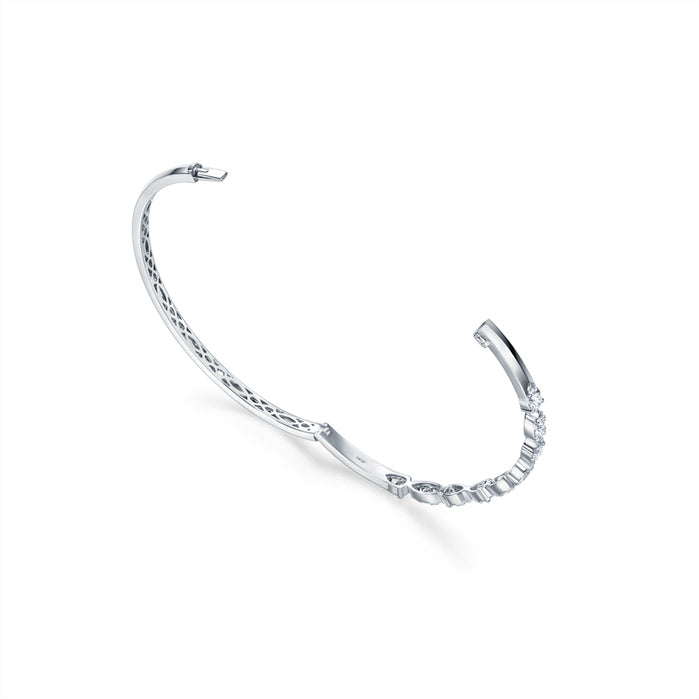 AERIAL DEWDROP BANGLE HFBAERD01198W-L