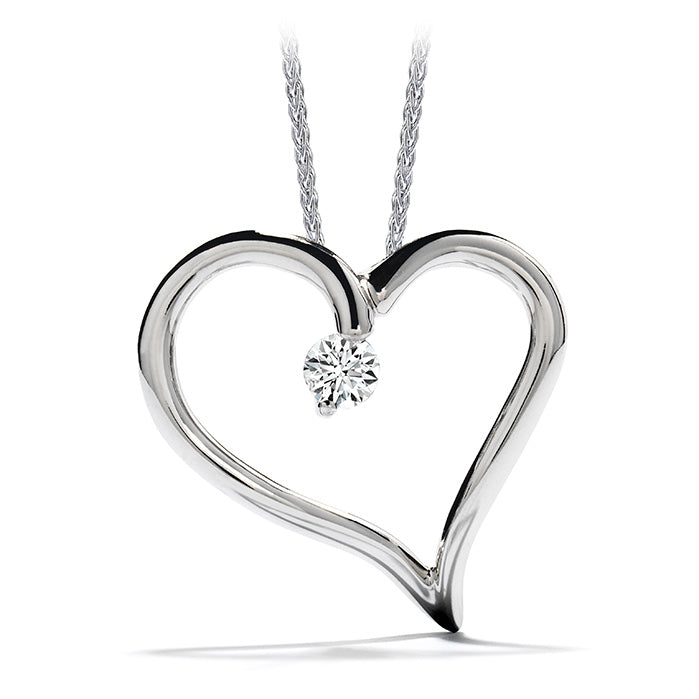 AMOROUS HEART PENDANT NECKLACE HFPSH400128W