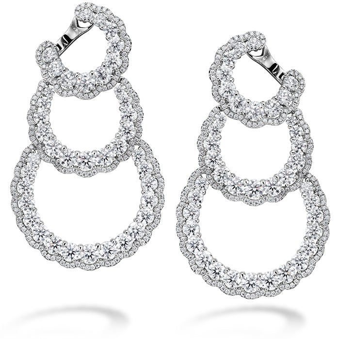 AURORA TRIPLE TIER HOOP EARRINGS HFEAURTT1384PL-C