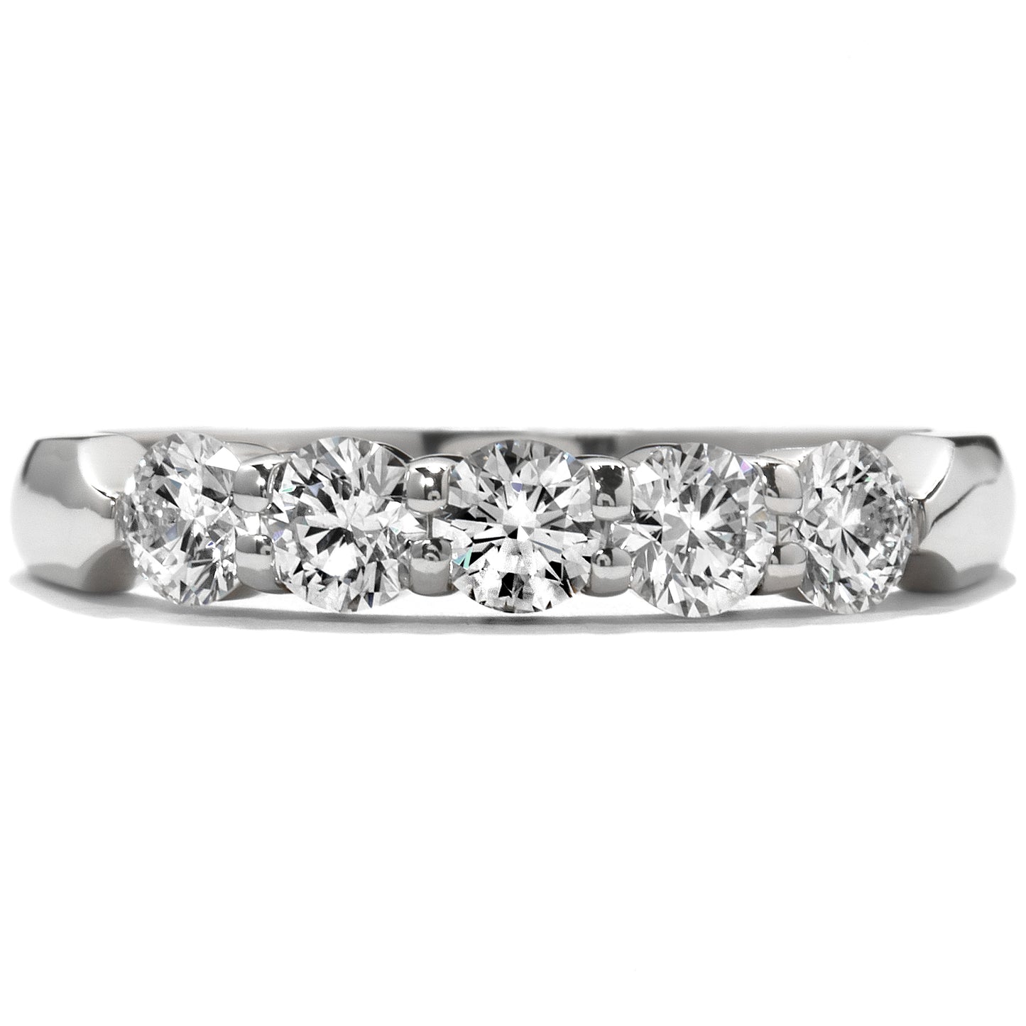 FIVE-STONE WEDDING BAND 5STB00258W-N