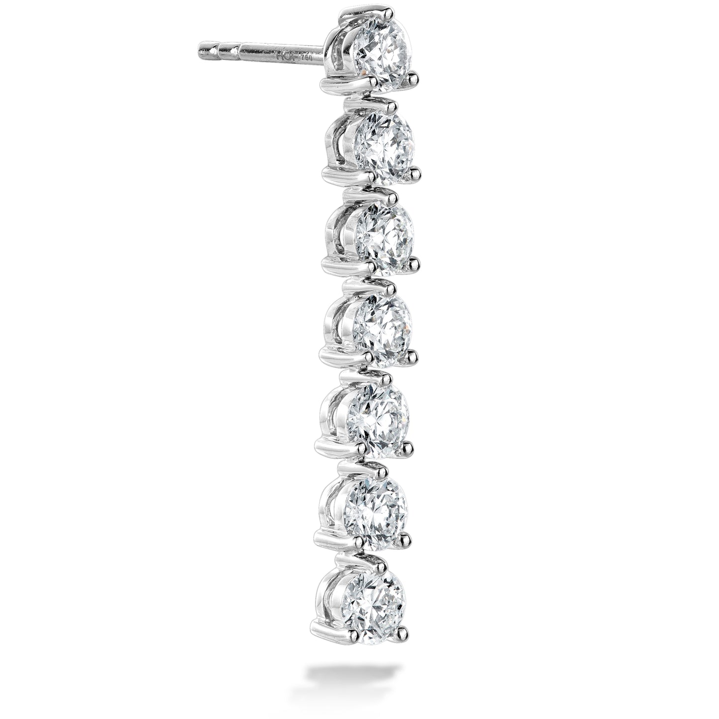 CASCADE STILETTO EARRING 7 STONE HFECAS02458W