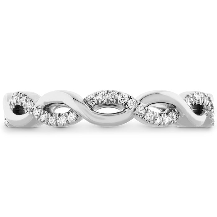 DESTINY LACE TWIST ETERNITY BAND HBADSTLACT8W-Z65-C