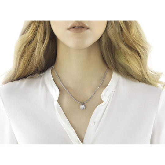 John Hardy Diamond Pave Small Square Pendant Necklace - NBP992412DI - Dejaun Jewelers