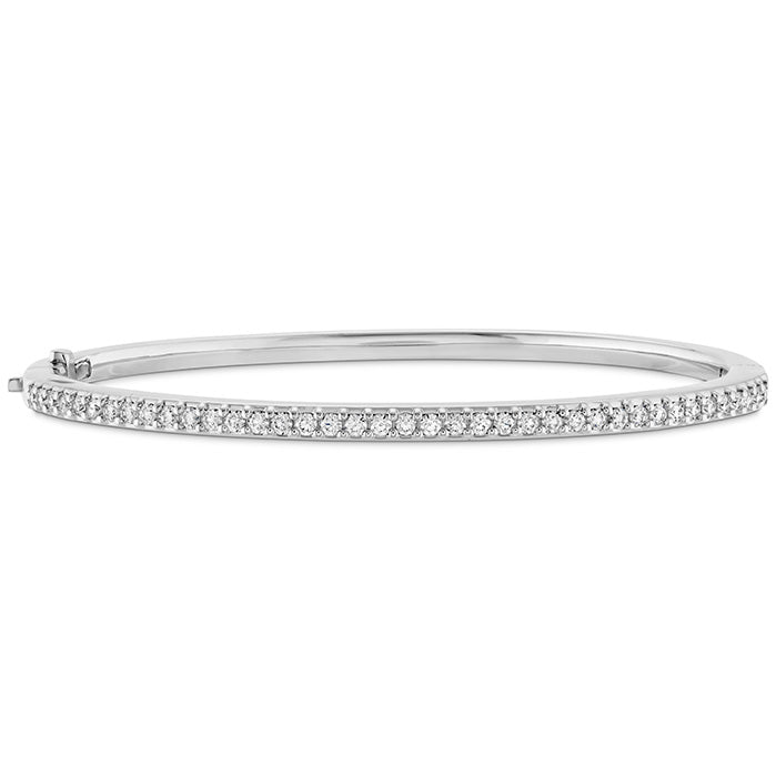 HOF CLASSIC PRONG SET BANGLE - 170 HFBHCLPRNG-1708W-M