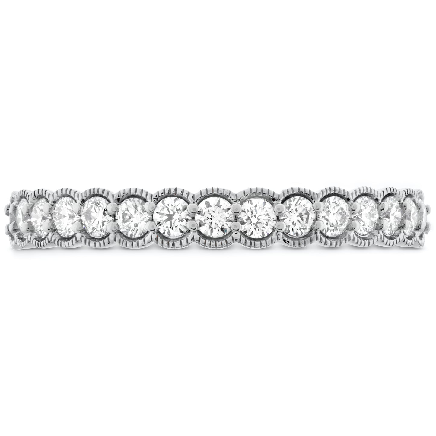 ISABELLE MILGRAIN DIAMOND BAND HBAISABML00428R-N