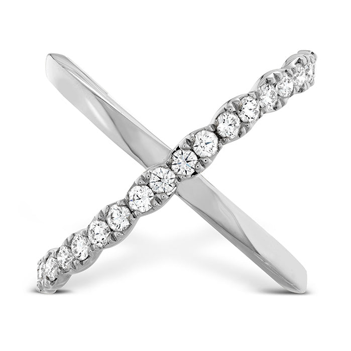 LORELEI CRISS CROSS RING HFRLORCC00608W