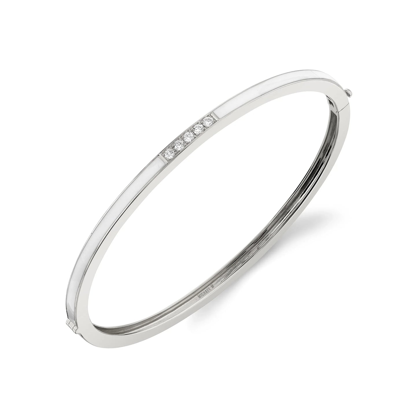 MICHAEL M Chroma Pavé Stacking Bracelet BR482