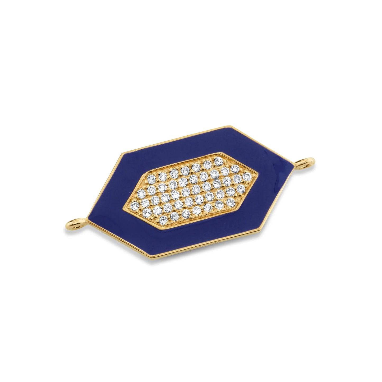 MICHAEL M Chroma Pavé Hexagon Bracelet BR492