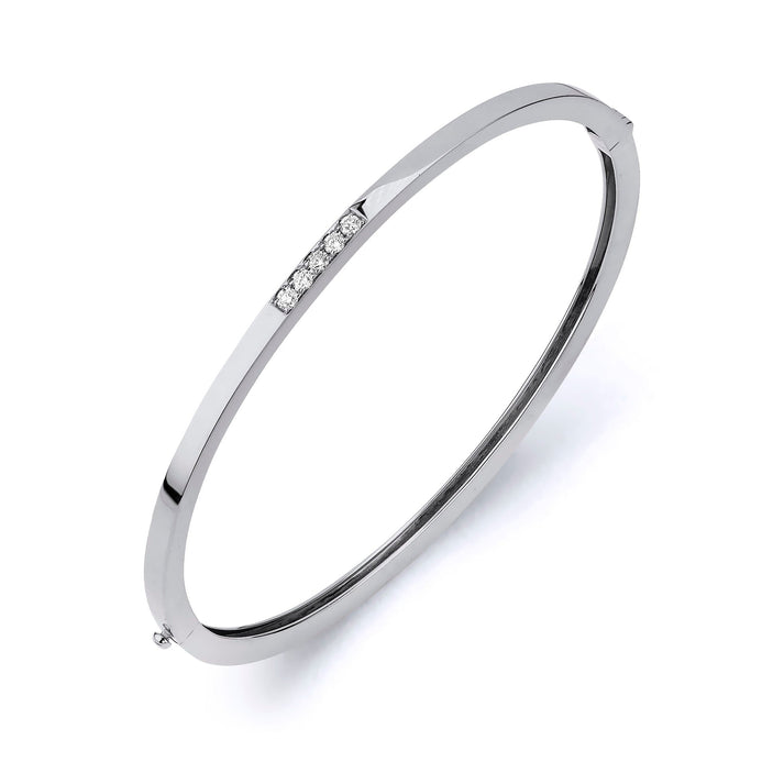 MICHAEL M Chroma Gold Pavé Stacking Bracelet BR482-HP-M-YG