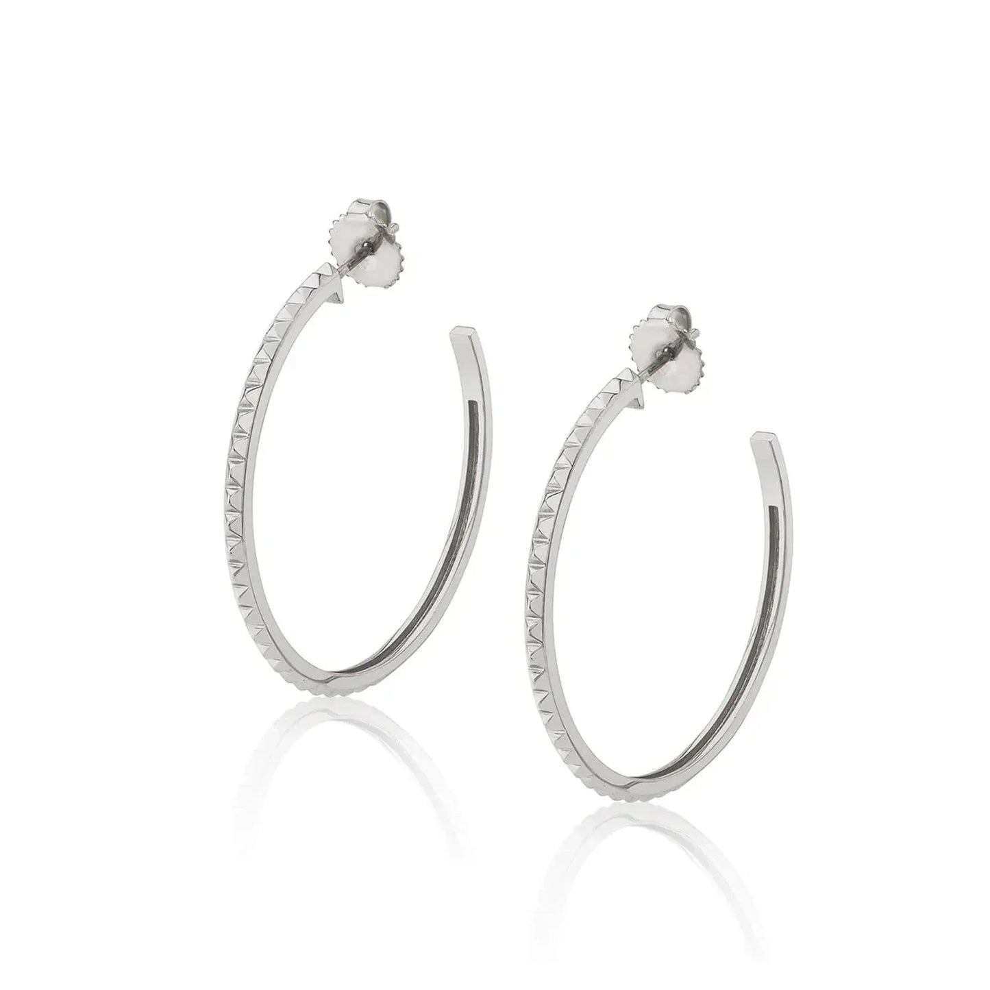 MICHAEL M Foundation Hoop Earrings ER368