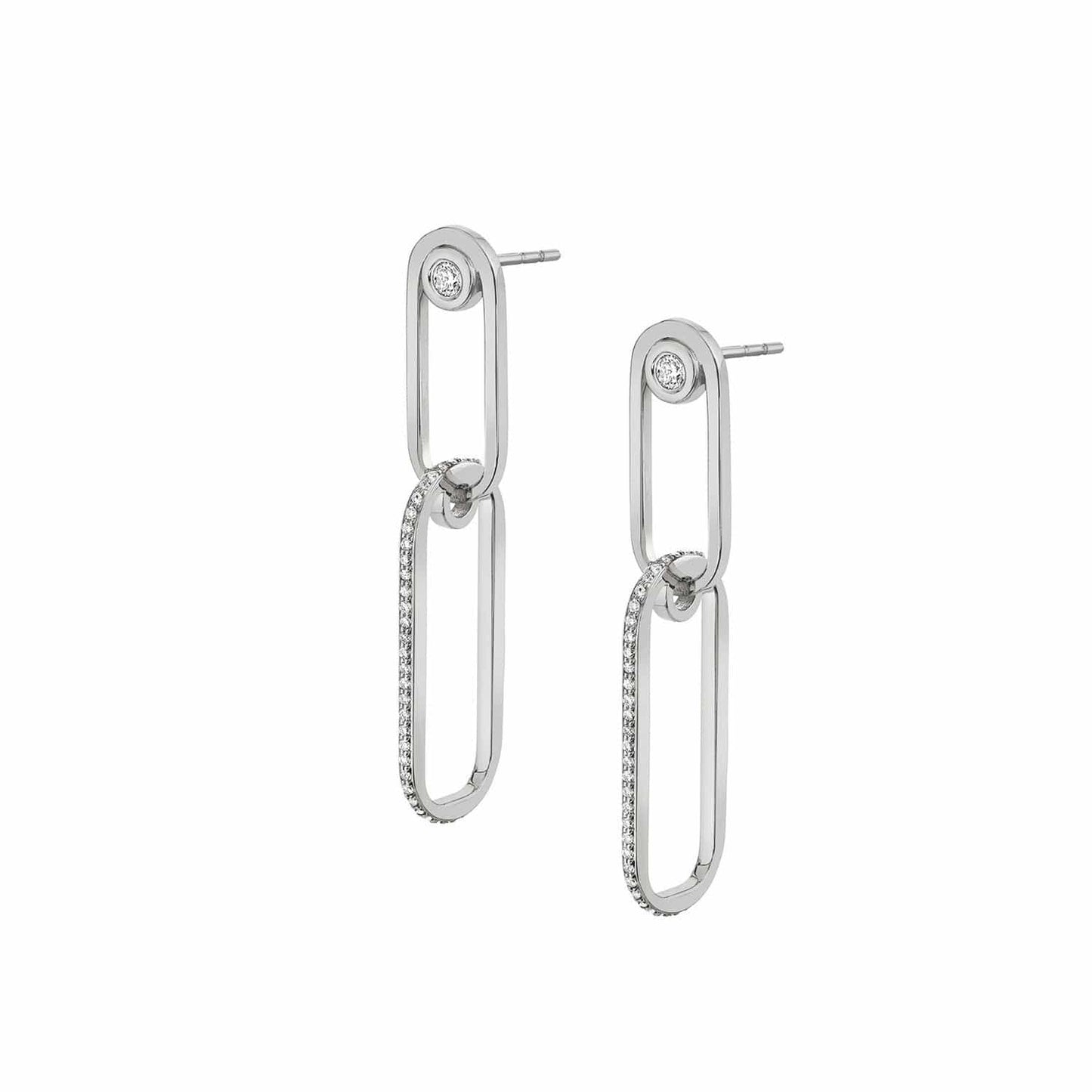 MICHAEL M Pavé Couplet Earrings ER353PV