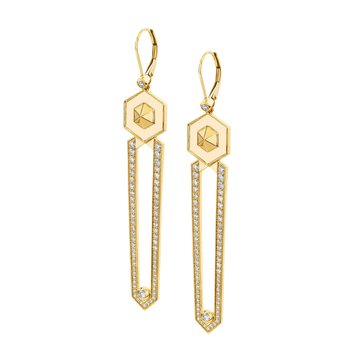 Hex Dagger Earrings