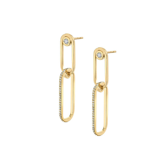 MICHAEL M Pavé Couplet Earrings ER353PV