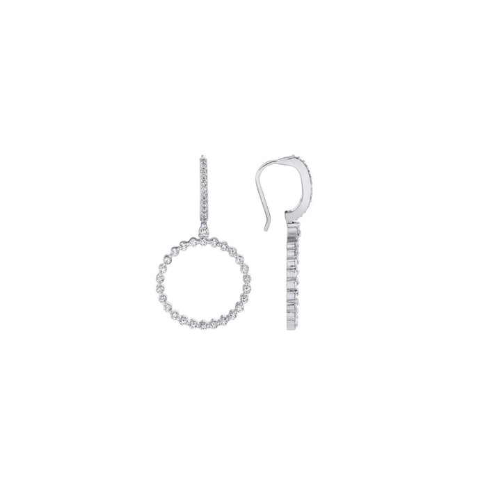 MICHAEL M Cloud Ring Drop Earrings