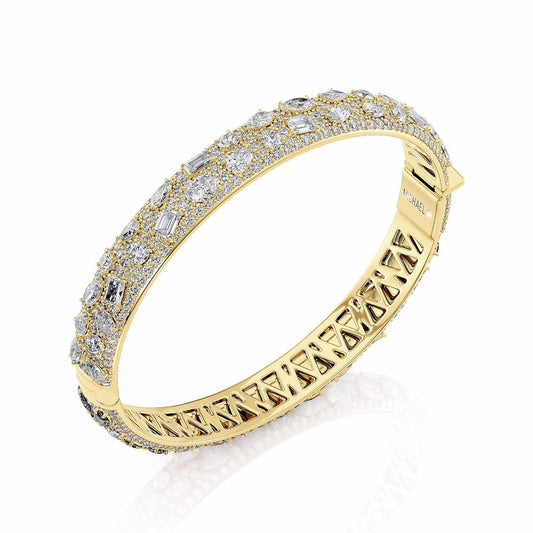 Montage Luxe Pavé Eternity Bangle Bracelet