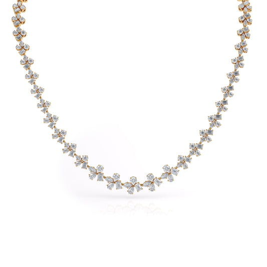 Montage Cluster Riviera Necklace