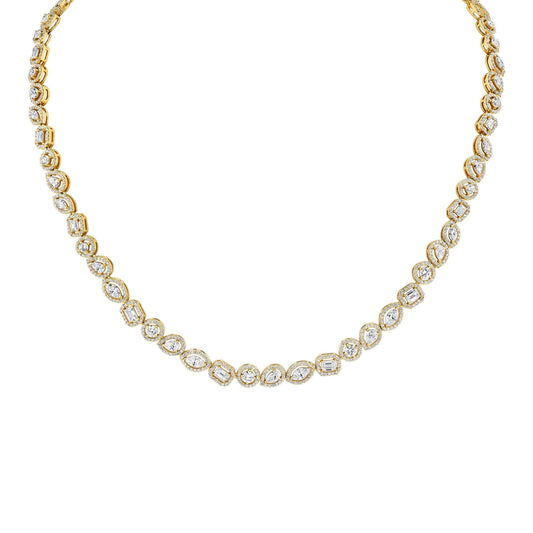 Montage Halo Riviera Necklace