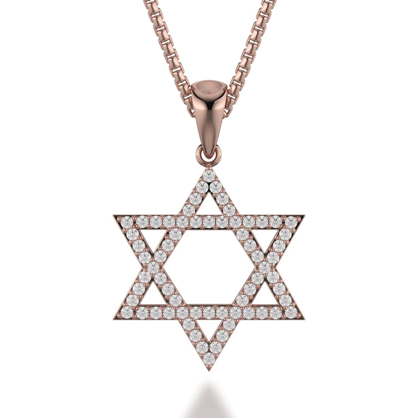 MICHAEL M Star of David Diamond Pendant MP235YG