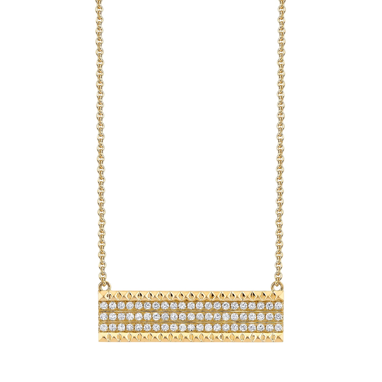 MICHAEL M Tetra Bar Necklace CN396