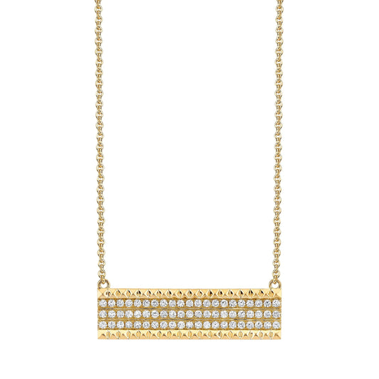 MICHAEL M Tetra Bar Necklace CN396