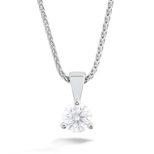 SELECT THREE-PRONG SOLITAIRE PENDANT 3PSEL00758W