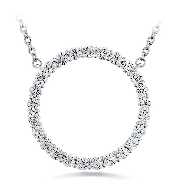 SIGNATURE CIRCLE PENDANT - LARGE HFPSIGC00668W