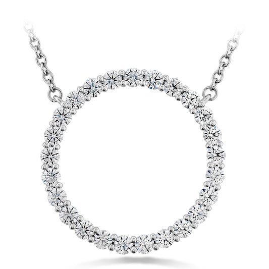 SIGNATURE CIRCLE PENDANT - LARGE HFPSIGC00668W