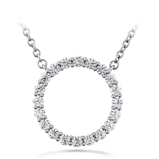 SIGNATURE CIRCLE PENDANT - MEDIUM HFPSIGC00408W