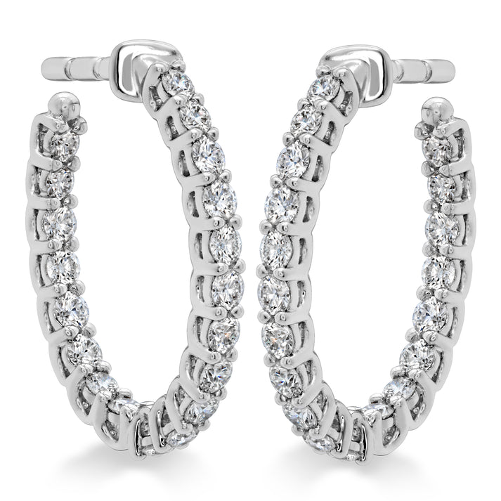 SIGNATURE OVAL HOOP - SMALL HOOPSIGO00668W