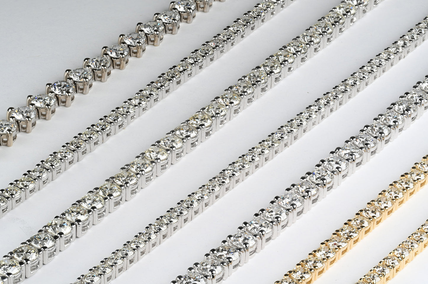 Three Carat Classic Tennis Bracelet (white gold)