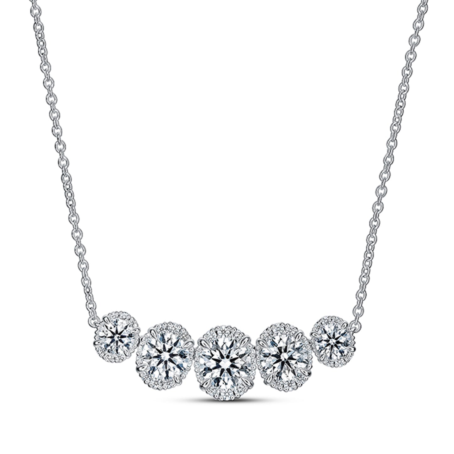 ELLIPSE DIAMOND NECKLACE UU2771