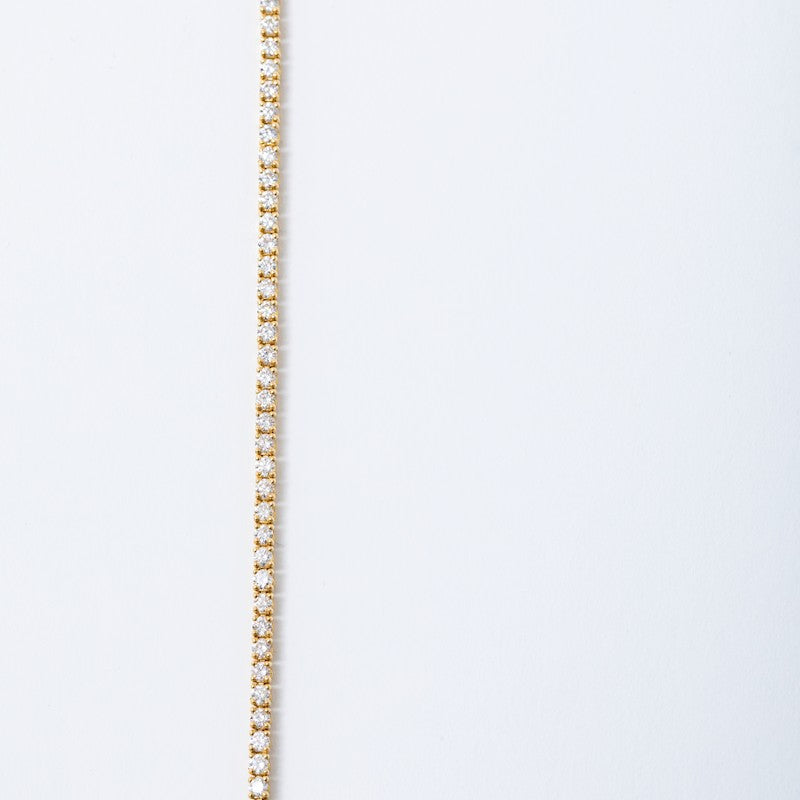 Tennis Bracelet Yellow Gold 2.5ct