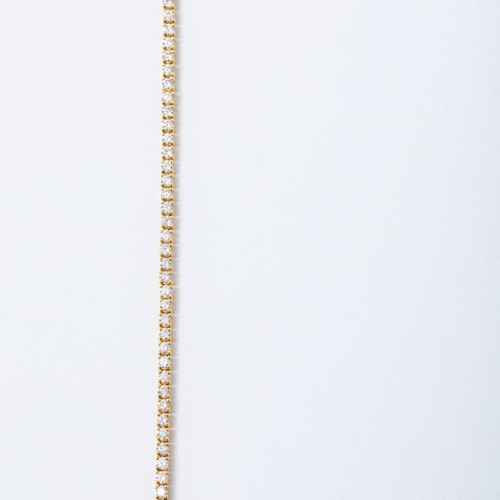 Tennis Bracelet Rose Gold 2.5ct