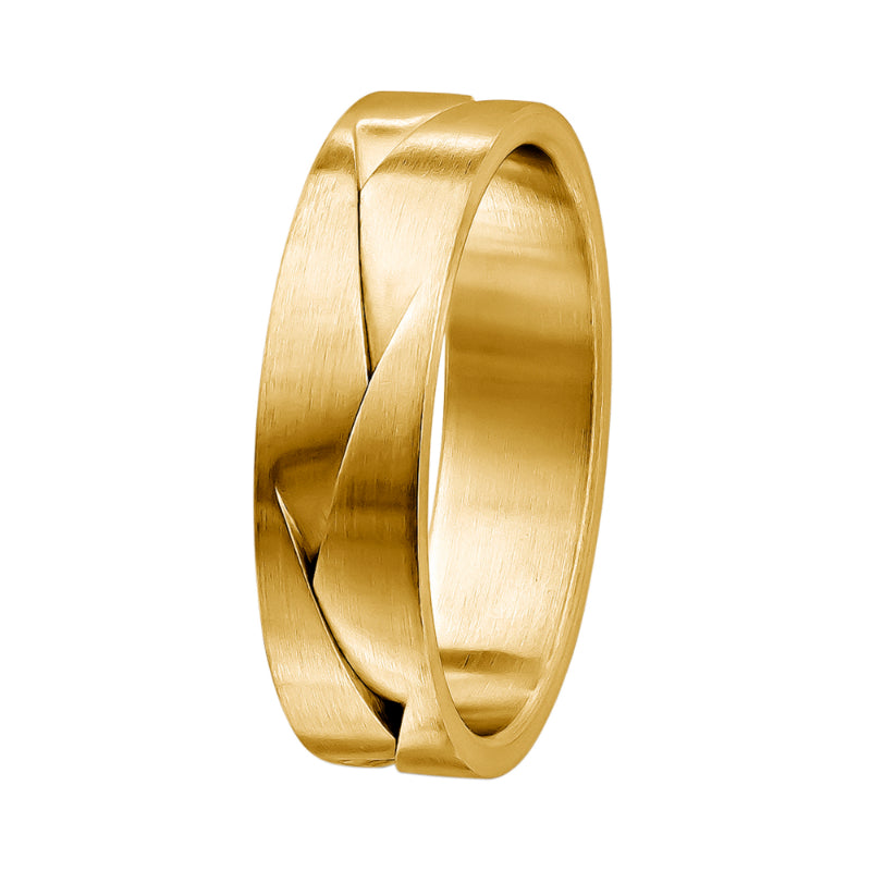 Furrer Jacot 18k Yellow Gold Wedding Band