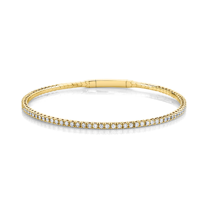 Flex Diamond Bangle 1ctw