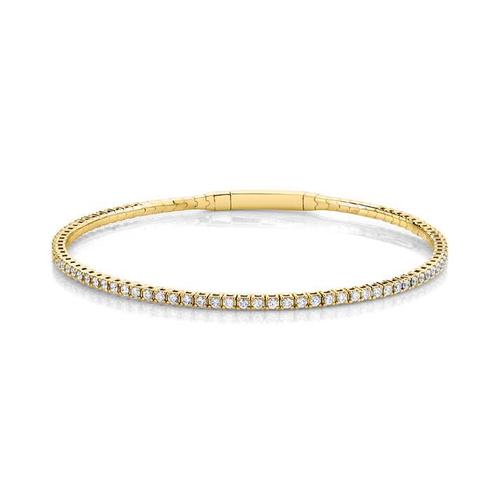 Flex Diamond Bangle 1ctw