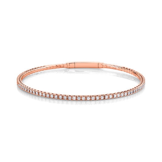 Flex Diamond Bangle 1ctw