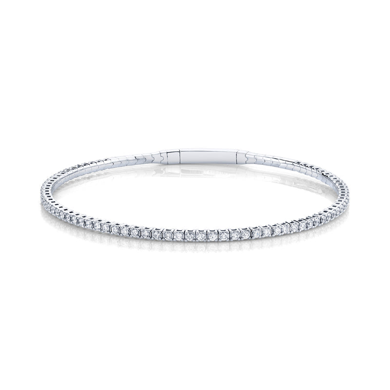 Flex Diamond Bangle 1ctw