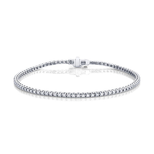 Tennis Bracelet 1ct White Gold