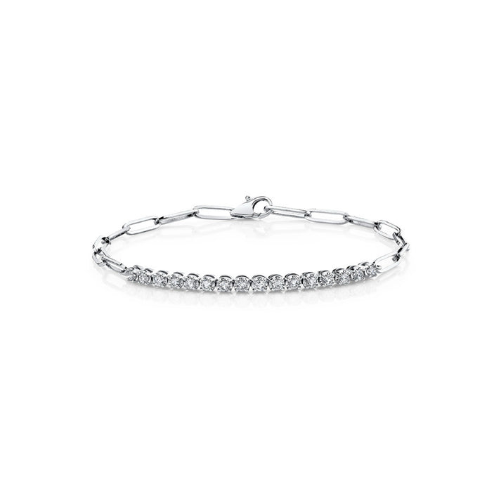 Paperclip Tennis Bracelet